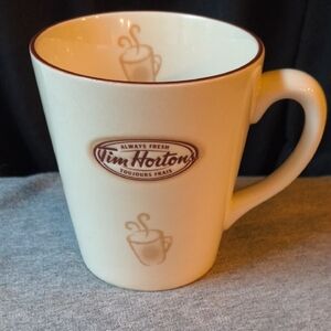 Tim Hortons "Always Fresh" limited edition ceramic coffee mug